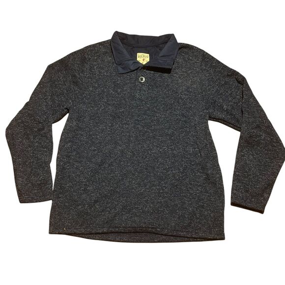 Red Head Brand Co Other - Red Head Brand Co Men’s Navy ¼ Button Down Knit Pullover Sweater- Size L